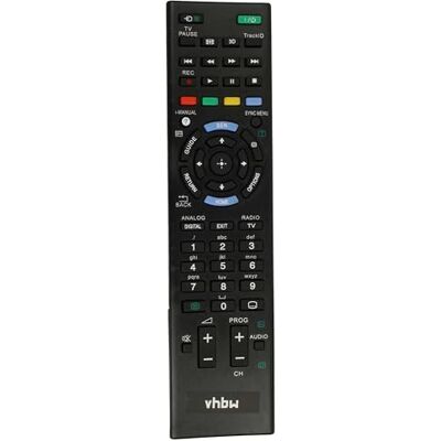 vhbw Télécommande de rechange compatible avec les téléviseurs Sony KDL-32CX525, KDL-32EX310, KDL-32D2600, KDL-32EX343, KDL-32EX340 vhbw Télécommande de rechange compatible avec les téléviseurs Sony KDL-32CX525, KDL-32EX310, KDL-32D2600, KDL-32EX343, KDL-32EX340
