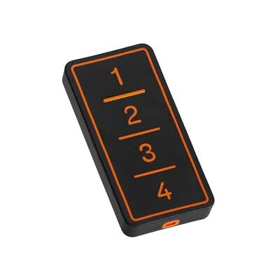 BeB Télécommande universelle facile PRO : copieur multifréquence 433-868 MHz pour portail et garage, 4 touches programmables, prend en charge le code roulant et le code fixe, conception robuste (PRO, Onyx BeB Télécommande universelle facile PRO : copieur multifréquence 433-868 MHz pour portail et garage, 4 touches programmables, prend en charge le code roulant et le code fixe, conception robuste (PRO, Onyx