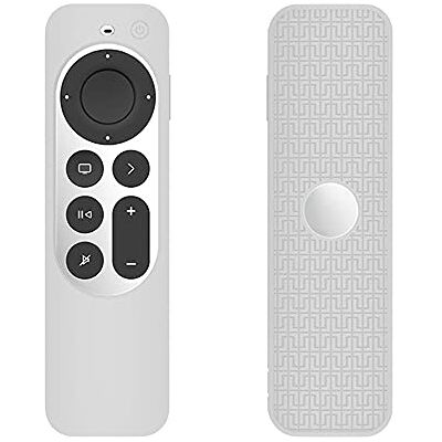FTRONGRT Étui Coque en Silicone Compatible avec Apple TV 4K 2021 Télécommande, Ultra-Mince et Léger, Anti-Chute, Anti-Collision, Convient pour Le boîtier de télécommande Apple TV 4K 2021.Blanc FTRONGRT Étui Coque en Silicone Compatible avec Apple TV 4K 2021 Télécommande, Ultra-Mince et Léger, Anti-Chute, Anti-Collision, Convient pour Le boîtier de télécommande Apple TV 4K 2021.Blanc