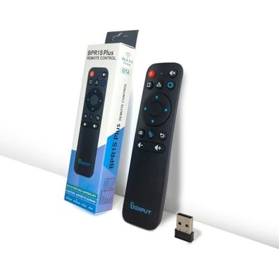 BOXPUT BPR1S+2.4G RF, Recepteur USB, Bluetooth, Telecommande vocale, Antenne souris, Gyroscope 6 axes, Android BOXPUT BPR1S+2.4G RF, Recepteur USB, Bluetooth, Telecommande vocale, Antenne souris, Gyroscope 6 axes, Android