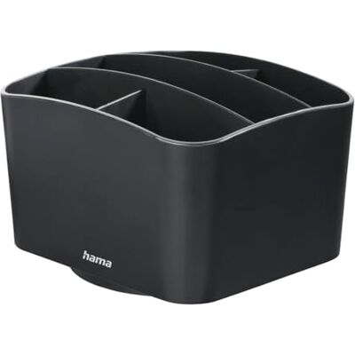 Hama Support rotatif pour télécommande Agent (peut contenir jusqu'à 6 télécommandes, également idéal comme organisateur de bureau ou pour la salle de bain, rangement pour télécommandes, stylos, Hama Support rotatif pour télécommande Agent (peut contenir jusqu'à 6 télécommandes, également idéal comme organisateur de bureau ou pour la salle de bain, rangement pour télécommandes, stylos,