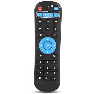 Bewinner Télécommande pour boîtier décodeur, Set de Remplacement Décodeur STB Télécommande pour T95Z Plus T95U Pro T95V Pro Q Plus Bewinner Télécommande pour boîtier décodeur, Set de Remplacement Décodeur STB Télécommande pour T95Z Plus T95U Pro T95V Pro Q Plus