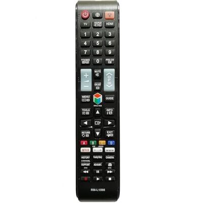 REMOtech Télécommande TV Fonctionne avec tous les téléviseurs Samsung / Smart TV La télécommande de rechange idéale pour le téléviseur REMOtech Télécommande TV Fonctionne avec tous les téléviseurs Samsung / Smart TV La télécommande de rechange idéale pour le téléviseur