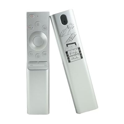 azurano Télécommande Remplace SAMSUNG BN59-01265A BN59-01270A BN59-01272A BN59-01300G BN59-01300H BN59-01300J BN59-01300F BN59-01311B BN59-01311G BN59-01311H BN59-01335B, boîtier métallique VOICE azurano Télécommande Remplace SAMSUNG BN59-01265A BN59-01270A BN59-01272A BN59-01300G BN59-01300H BN59-01300J BN59-01300F BN59-01311B BN59-01311G BN59-01311H BN59-01335B, boîtier métallique VOICE