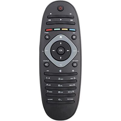 Bewinner Télécommande De Remplacement pour Télécommande Universelle TV pour TV/DVD/AUX Bewinner Télécommande De Remplacement pour Télécommande Universelle TV pour TV/DVD/AUX