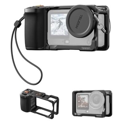 TELESIN Poignée de télécommande Bluetooth pour DJI Osmo Action 6 TELESIN Poignée de télécommande Bluetooth pour DJI Osmo Action 6