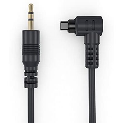 ayex Câble adaptateur pour télécommande de minuterie, N3 et Canon EOS 7D, 5D Mark II, 5D Mark III, 40D, 50D ayex Câble adaptateur pour télécommande de minuterie, N3 et Canon EOS 7D, 5D Mark II, 5D Mark III, 40D, 50D