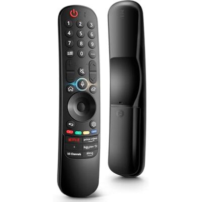 KQLHLHDYZ Télécommande magique pour Smart TV L-G Télécommande vocale Bluetooth Remplace AN-MR21GA MR22GA MR23GA avec fonction vocale et pointeur Alexa KQLHLHDYZ Télécommande magique pour Smart TV L-G Télécommande vocale Bluetooth Remplace AN-MR21GA MR22GA MR23GA avec fonction vocale et pointeur Alexa
