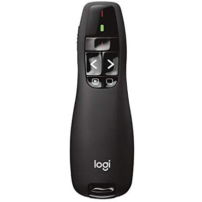 Logitech Wireless Presenter R400 Bouchon d'oreille 5 Centimeters Noir (Black), Noir (Black), 5 centimeters, Bouchon d'oreille Logitech Wireless Presenter R400 Bouchon d'oreille 5 Centimeters Noir (Black), Noir (Black), 5 centimeters, Bouchon d'oreille