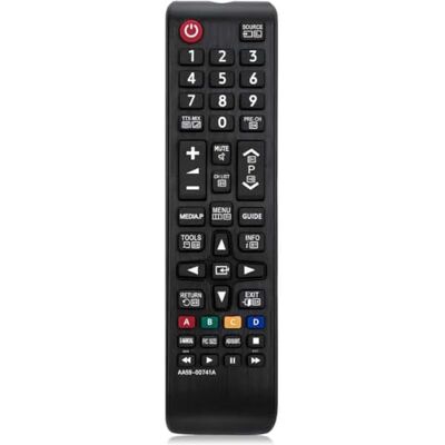 MYHGRC Télécommande de rechange Samsung AA59-00741A pour LED LCD Smart TV remplace la télécommande Samsung BN59-01175N BN59-01199F AA59-00786A AA59-00602A BN59-01247A AA59-00743A MYHGRC Télécommande de rechange Samsung AA59-00741A pour LED LCD Smart TV remplace la télécommande Samsung BN59-01175N BN59-01199F AA59-00786A AA59-00602A BN59-01247A AA59-00743A