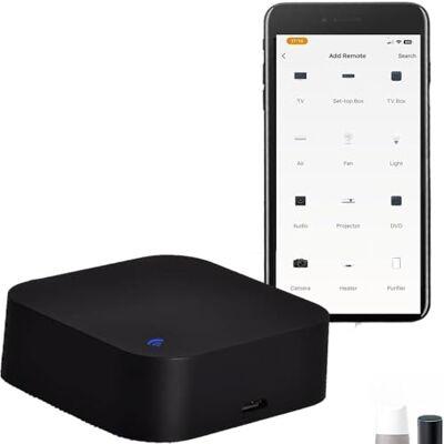 Yueyang Télécommande Intelligente IR, Télécommande Universelle RM Mini WiFi IR Tuya Application pour la Commande Infrarouge avec câble de Type C Compatible avec Alexa et Google Home pour Yueyang Télécommande Intelligente IR, Télécommande Universelle RM Mini WiFi IR Tuya Application pour la Commande Infrarouge avec câble de Type C Compatible avec Alexa et Google Home pour