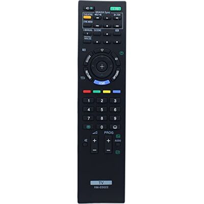 azwok Télécommande de rechange RM-ED022 pour téléviseur Sony également compatible avec RM-ED035 RM-GD005 RM-ED036 RM-YD035 azwok Télécommande de rechange RM-ED022 pour téléviseur Sony également compatible avec RM-ED035 RM-GD005 RM-ED036 RM-YD035