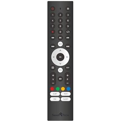 Smart Tech Télécommande de Remplacement pour TV Non Smart Smart Tech Télécommande de Remplacement pour TV Non Smart