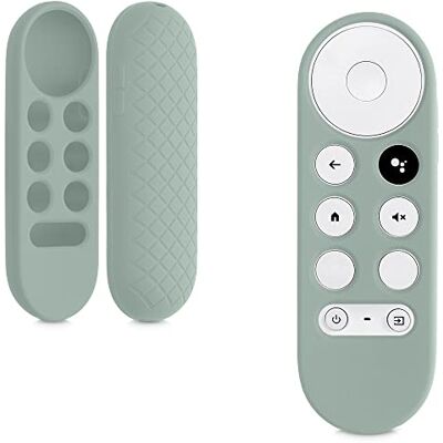 kwmobile Étui compatible avec Google Chromecast 2020 4K / Chromecast 2022 HD coque Coque télécommande TV en silicone vert pastel kwmobile Étui compatible avec Google Chromecast 2020 4K / Chromecast 2022 HD coque Coque télécommande TV en silicone vert pastel