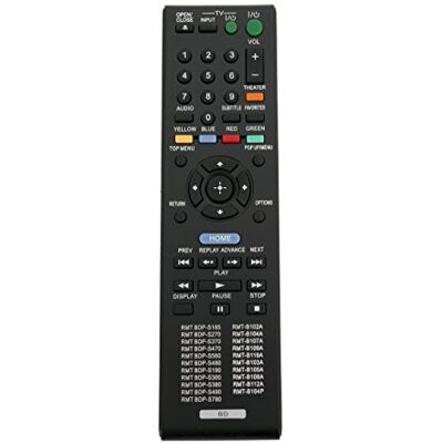 ALLIMITY Télécommande remplacée pour Sony 3D Blu-Ray Player BDP-S780 BDP-S560 BDP-S490 BDP-S480 BDP-S470 BDP-S380 BDP-S370 BDP-S300 BDP-S270 BDP-S190 BDP-S185 ALLIMITY Télécommande remplacée pour Sony 3D Blu-Ray Player BDP-S780 BDP-S560 BDP-S490 BDP-S480 BDP-S470 BDP-S380 BDP-S370 BDP-S300 BDP-S270 BDP-S190 BDP-S185