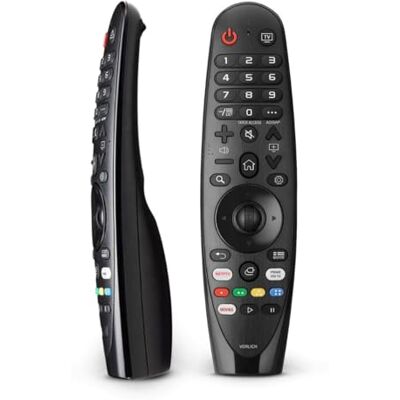 Vorlich ® LG Magic Télécommande universelle compatible avec tous les modèles de Smart TV LG (pas de commande vocale ou fonction pointeur) Vorlich ® LG Magic Télécommande universelle compatible avec tous les modèles de Smart TV LG (pas de commande vocale ou fonction pointeur)