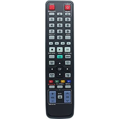azwok Télécommande de rechange pour lecteur DVD BD Samsung BD C5500 C7500 azwok Télécommande de rechange pour lecteur DVD BD Samsung BD C5500 C7500