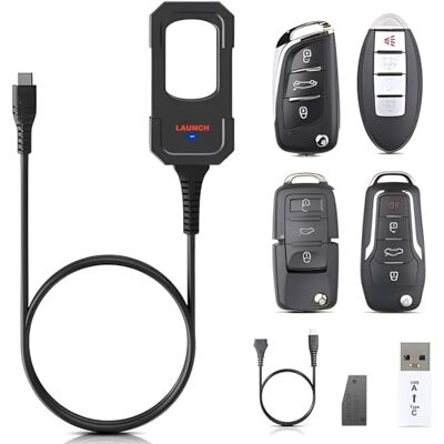 LAUNCH X-431 Key Programmierer Remote Maker Antidémarrage Outil d'analyse avec 4 télécommandes universelles et 1 super puce pour X431 IMMO Elite, IMMO Plus, IMMO Pro, IMMO Pad, Pad V, Pad VII LAUNCH X-431 Key Programmierer Remote Maker Antidémarrage Outil d'analyse avec 4 télécommandes universelles et 1 super puce pour X431 IMMO Elite, IMMO Plus, IMMO Pro, IMMO Pad, Pad V, Pad VII