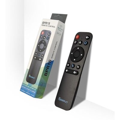 BOXPUT BPR1S Air Mouse Télécommande vocale Bluetooth, équipée d'un gyroscope 6 axes, prise en charge de la télécommande infrarouge infrarouge, convient pour Android TV Box et TV Stick BOXPUT BPR1S Air Mouse Télécommande vocale Bluetooth, équipée d'un gyroscope 6 axes, prise en charge de la télécommande infrarouge infrarouge, convient pour Android TV Box et TV Stick