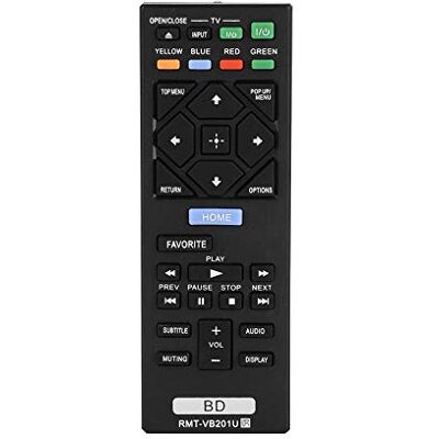 Bewinner Télécommande de remplacement pour DVD Blu-Ray, Télécommande pour Blu-Ray, Télécommande à plus de 8 m pour BDP-S3700 BDP-BX370 BDP-S1700 Bewinner Télécommande de remplacement pour DVD Blu-Ray, Télécommande pour Blu-Ray, Télécommande à plus de 8 m pour BDP-S3700 BDP-BX370 BDP-S1700