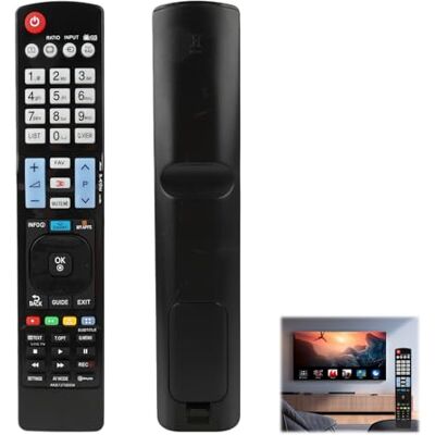 EceoThsy Télécommande universelle pour téléviseurs LG Compatible avec tous les modèles, installation Plug-and-Play facile, contrôle complet et design ergonomique pour une expérience de télévision optimale EceoThsy Télécommande universelle pour téléviseurs LG Compatible avec tous les modèles, installation Plug-and-Play facile, contrôle complet et design ergonomique pour une expérience de télévision optimale