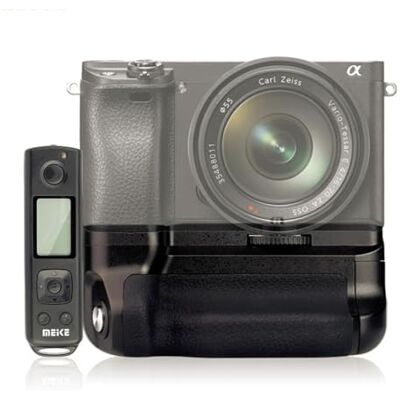 ayex Meike MK-A6500 Pro Poignée d'alimentation pour Sony Alpha A6500 avec télécommande de minuterie ayex Meike MK-A6500 Pro Poignée d'alimentation pour Sony Alpha A6500 avec télécommande de minuterie