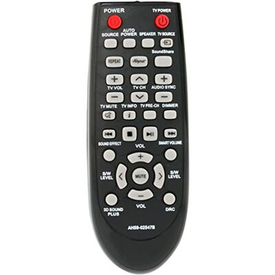 ALLIMITY AH59-02547B Remplacer la Remplacer la Télécommande pour Samsung Soundbar System HW-F450 HWF450 ALLIMITY AH59-02547B Remplacer la Remplacer la Télécommande pour Samsung Soundbar System HW-F450 HWF450