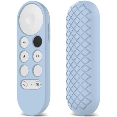Btkigl Coque en silicone coloré pour télécommande vocale Google Chromecast 2020 (bleu) Btkigl Coque en silicone coloré pour télécommande vocale Google Chromecast 2020 (bleu)