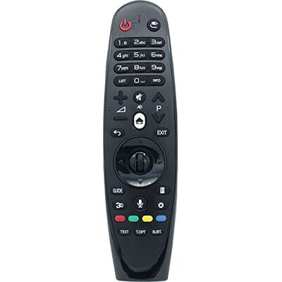 azwok AN-MR600 Télécommande infrarouge de rechange pour LG Smart TV 43UF770T 49UF770V 49UF770T 55UF770V 55UF770T 49UF850T 55UF850T 55UF950T 55UG870T 60UF770V 60UF770V 60UF770V 0UF77 0T 65UF770T 65UF770V azwok AN-MR600 Télécommande infrarouge de rechange pour LG Smart TV 43UF770T 49UF770V 49UF770T 55UF770V 55UF770T 49UF850T 55UF850T 55UF950T 55UG870T 60UF770V 60UF770V 60UF770V 0UF77 0T 65UF770T 65UF770V