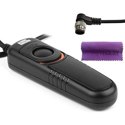 Pixel RC201-DC0 Caméra Télécommande Filaire Compatible avec Nikon Z9 D3 D4 D4s D5 D6 D800 D850 D800E D810 D810A D700 D500 D300 D200 F6 F100 F5 F90X F90 N90s D1X D2H D3X Compatible avec MC-30 MC-36A Pixel RC201-DC0 Caméra Télécommande Filaire Compatible avec Nikon Z9 D3 D4 D4s D5 D6 D800 D850 D800E D810 D810A D700 D500 D300 D200 F6 F100 F5 F90X F90 N90s D1X D2H D3X Compatible avec MC-30 MC-36A