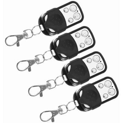 Tbest télécommande portail universelle,Remote Cover Cover Case, 4pcs Universal Clonage Télécommande Sans Fil Télécommande Fob replacement pour Porte De Garage 433,92hz Tbest télécommande portail universelle,Remote Cover Cover Case, 4pcs Universal Clonage Télécommande Sans Fil Télécommande Fob replacement pour Porte De Garage 433,92hz
