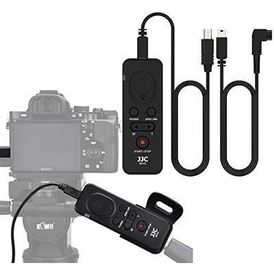 JJC Télécommande avec terminal multiple pour Sony a7R V, a7 IV, A6600 A6400 a7S III ZV-1 A9 A99 A7 A7R A7S RX100 VII, FDR- AX53 CX405 CX900 Remplace la télécommande d'obturation Sony RM-VPR1 JJC Télécommande avec terminal multiple pour Sony a7R V, a7 IV, A6600 A6400 a7S III ZV-1 A9 A99 A7 A7R A7S RX100 VII, FDR- AX53 CX405 CX900 Remplace la télécommande d'obturation Sony RM-VPR1
