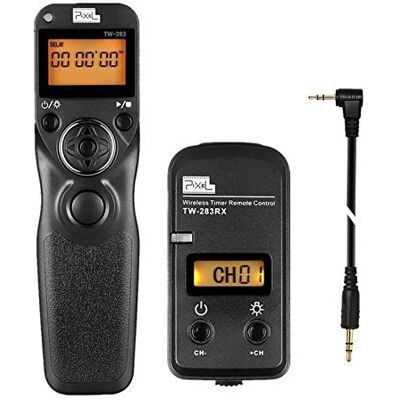 Pixel sans Fil Numérique Caméra Télécommande TW283-E3 Intervallomètre Déclencheur Minuterie Compatible avec Canon EOSR R6 90D 250D 200D; Olympus EM1X EM1-III EM5-III Compatible avec Fuji XT3 XT4 XT30 Pixel sans Fil Numérique Caméra Télécommande TW283-E3 Intervallomètre Déclencheur Minuterie Compatible avec Canon EOSR R6 90D 250D 200D; Olympus EM1X EM1-III EM5-III Compatible avec Fuji XT3 XT4 XT30