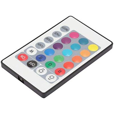 YFZCLYZAXET Nunafey Télécommande de bande de lumière, clé sans fil 24 m pour LED RVB (longueur 0.5 m) YFZCLYZAXET Nunafey Télécommande de bande de lumière, clé sans fil 24 m pour LED RVB (longueur 0.5 m)