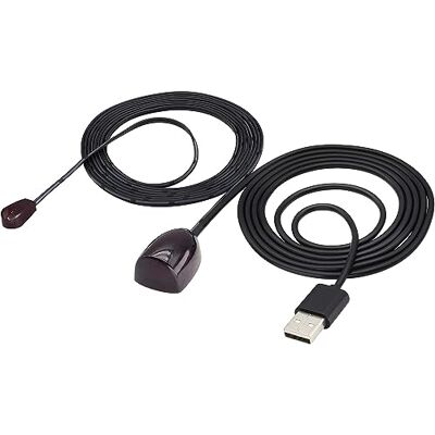 zdyCGTime Le câble de réception Infrarouge USB,L'adaptateur de câble d'extension de télécommande Infrarouge,Adapté aux équipements infrarouges tels Que Les climatiseurs et Les téléviseurs.(1.4M) zdyCGTime Le câble de réception Infrarouge USB,L'adaptateur de câble d'extension de télécommande Infrarouge,Adapté aux équipements infrarouges tels Que Les climatiseurs et Les téléviseurs.(1.4M)