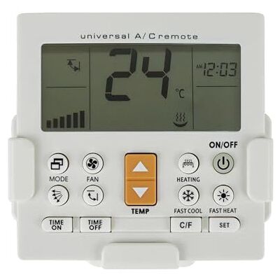 YONGERN Télécommande Universelle for Le climatiseur K-650E avec contrôleur de Support de Support de lumière arrière ( Size : Without Package ) YONGERN Télécommande Universelle for Le climatiseur K-650E avec contrôleur de Support de Support de lumière arrière ( Size : Without Package )