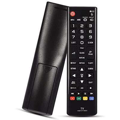 Zerone Télécommande universelle pour AKB73715603, télécommande TV de rechange pour AKB73715603 42PN450B 47LN5400 50LN5400 50PN450B Zerone Télécommande universelle pour AKB73715603, télécommande TV de rechange pour AKB73715603 42PN450B 47LN5400 50LN5400 50PN450B