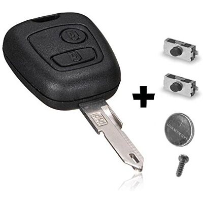 Pro-Plip Clé Plip Compatible avec 106 206 306 205 405 406 KIT + 2 switchs Coque TELECOMMANDE @ Pro-Plip Clé Plip Compatible avec 106 206 306 205 405 406 KIT + 2 switchs Coque TELECOMMANDE @