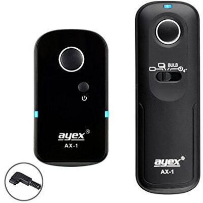 ayex Télécommande AX-1 (S1) Compatible A900, A850, A700, A580, A560, A550, A99, A77 etc. ayex Télécommande AX-1 (S1) Compatible A900, A850, A700, A580, A560, A550, A99, A77 etc.