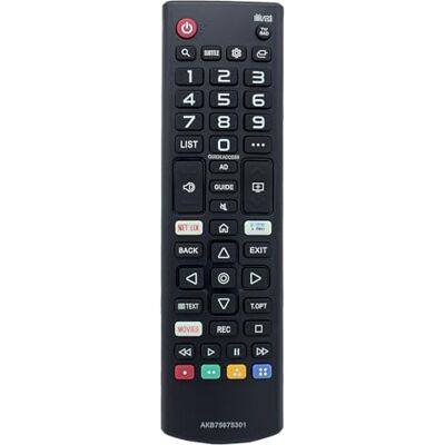 azwok AKB75675301 Télécommande de rechange pour LG UHD 4K Smart TV 43UM7400PLB 49UM71007LB 49UM7100PLB 49UM7390PLC 49UM7400PLB 55UM71007LB 55UM7100PLB 555UM74 00PLB azwok AKB75675301 Télécommande de rechange pour LG UHD 4K Smart TV 43UM7400PLB 49UM71007LB 49UM7100PLB 49UM7390PLC 49UM7400PLB 55UM71007LB 55UM7100PLB 555UM74 00PLB