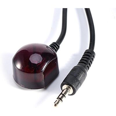 PUSOKEI Câble d'extension de récepteur de télécommande infrarouge IR de 3,5 mm, 38 kHz 1,5 m PUSOKEI Câble d'extension de récepteur de télécommande infrarouge IR de 3,5 mm, 38 kHz 1,5 m