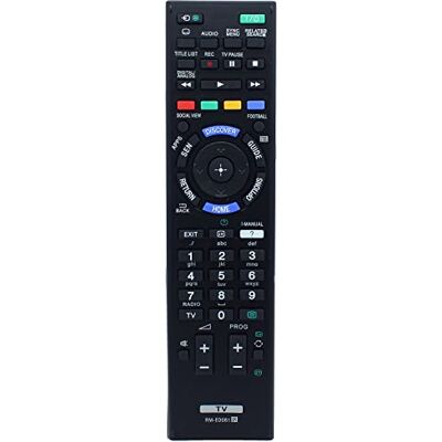 azwok RM-ED061 Télécommande de rechange pour Sony TV KDL-48W605B KDL-40W605B KDL-32W600A KDL-32W603A KDL-32W605A KDL-32W650A KDL-48W585B KDL-48W600B KDL-32W706B KKKD-55X 8. 505B KD-75S9005B azwok RM-ED061 Télécommande de rechange pour Sony TV KDL-48W605B KDL-40W605B KDL-32W600A KDL-32W603A KDL-32W605A KDL-32W650A KDL-48W585B KDL-48W600B KDL-32W706B KKKD-55X 8. 505B KD-75S9005B