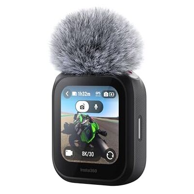 Insta360 Télécommande de prévisualisation GPS avec microphone intégré Insta360 Télécommande de prévisualisation GPS avec microphone intégré