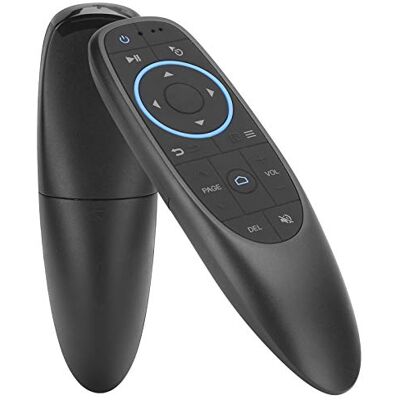 Sutinna Télécommande Bluetooth 5.1, Souris sans Fil Air Mouse multifonctionnelle Smart TV télécommande Gyroscope Souris pour Smartphone, Ordinateur Portable, pour Android TV Box Sutinna Télécommande Bluetooth 5.1, Souris sans Fil Air Mouse multifonctionnelle Smart TV télécommande Gyroscope Souris pour Smartphone, Ordinateur Portable, pour Android TV Box