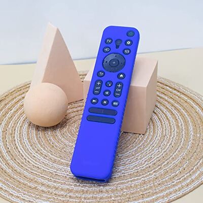 lamphle Coque de protection en silicone pour télécommande RMF-TX800U/C/P/T/900U Voice Smart TV Bleu lamphle Coque de protection en silicone pour télécommande RMF-TX800U/C/P/T/900U Voice Smart TV Bleu