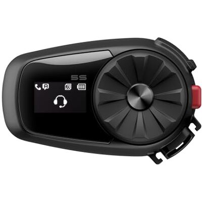 Sena Adult 5S Système de Communication Bluetooth Moto, Noir, Pack Individuel Sena Adult 5S Système de Communication Bluetooth Moto, Noir, Pack Individuel