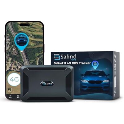 Salind GPS Salind 11 4G Traceur GPS, pour voiture, moto, véhicules et camions avec aimants, a environ 40 jours d'autonomie be batterie et jusqu'à 90 jours en mode veille Salind GPS Salind 11 4G Traceur GPS, pour voiture, moto, véhicules et camions avec aimants, a environ 40 jours d'autonomie be batterie et jusqu'à 90 jours en mode veille