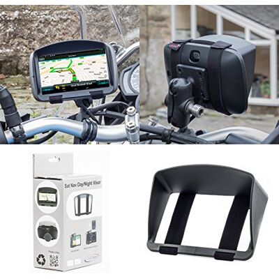Digicharge Pare-Soleil pour Moto ou Vélo la Navigation par Satellite, Compatible avec Garmin Zumo 595LM 396LMT-S 346LMT-S Tomtom Rider 500 550 450 420 42 5 '' 4.3 '' Anti-Reflet GPS Digicharge Pare-Soleil pour Moto ou Vélo la Navigation par Satellite, Compatible avec Garmin Zumo 595LM 396LMT-S 346LMT-S Tomtom Rider 500 550 450 420 42 5 '' 4.3 '' Anti-Reflet GPS
