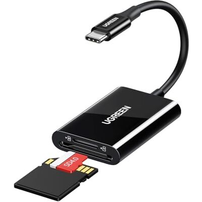 Ugreen CM265 - Lecteur de cartes USB Type-C - SD & microSD - Vitesse jusqu'à 280Mbps - Supporte jusqu'à 512GB Ugreen CM265 - Lecteur de cartes USB Type-C - SD & microSD - Vitesse jusqu'à 280Mbps - Supporte jusqu'à 512GB
