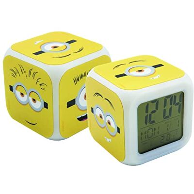 Minions 2 - Réveil en forme de cube - Réveil Minions 2 - Réveil en forme de cube - Réveil